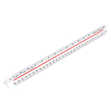 Blundell Harling Scale Rule Academy 300mm Triangular (1:1, 2, 5, 10, 20, 50, 100, 200, 500, 1000, 1250, 2500) ST9B036301