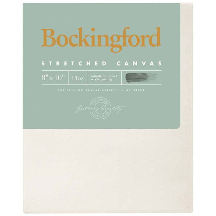 Bockingford Canvas 1.5 Inch "8x10"" 13 Ounce Triple Gesso" Primed CX223032