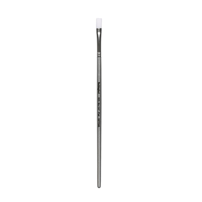 Bockingford Paint Brush 625 Taklon White Flat 1/4 6mm CX222089