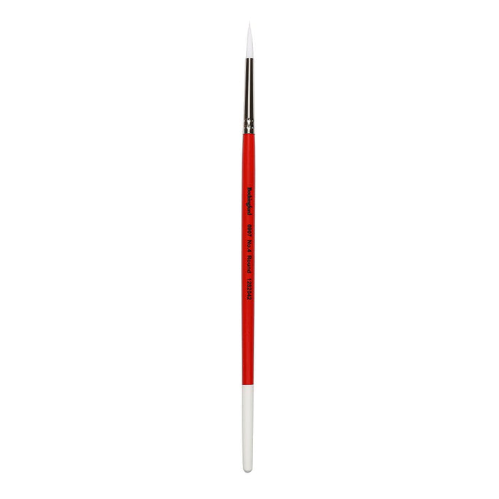 Bockingford Paint Brush 6907 Taklon Prem White Round Size 4 CX222105