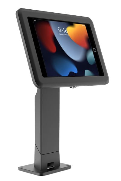 Bosstab Elite Gemini Single Tall Tablet Stand 10.2", Black SKMSBOTWFRE011