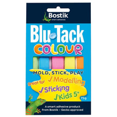 Bostik BluTack Colour 75gm JA0021750