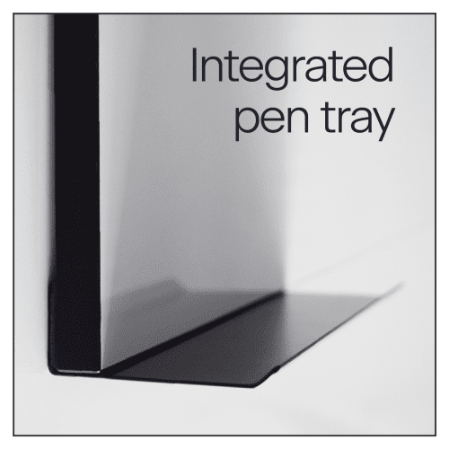 Boyd ERA Magnetic Whiteboard, Frameless, Double Sided, 900mm x 1200mm x 15mm BVWERA0912
