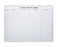 BoydVisuals Porcelain School Year Planner Board 1200 x 1500mm BVWCSYP1215