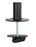 BRATECK 13"-32" Single Monitor Desk Mount. Max Load 8kgs. Rotate, TIlt & Swivel. Includes Clamp & Grommet Option. VESA 75x75 & 100X100. Colour Matt Black CDLDT12-C01