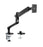 BRATECK 17"-32" Premium Aluminium Spring-Assisted Desk Mount Monitor Arm. Supports VESA up to 100x100. Extend, Tilt and Swivel. Detachable VESA Plate. CDLDT50-C012