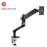 BRATECK 17"-32" Premium Aluminium Spring-Assisted Desk Mount Monitor Arm. Supports VESA up to 100x100. Extend, Tilt and Swivel. Detachable VESA Plate. CDLDT50-C012