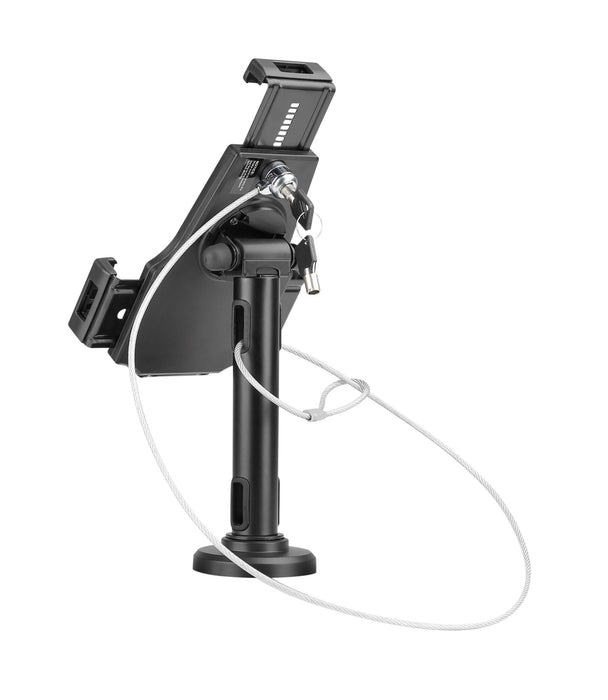 Brateck 2-in-1 Multi-Purpose Anti-Theft Tablet Countertop Kiosk, Designed for Protecting Tablets in Public, Desk Stand or Wall Mount CDPAD21-02