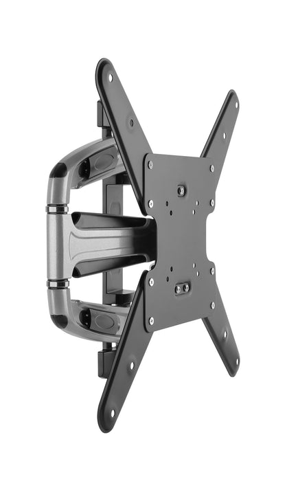 BRATECK 23''-55'' Full motion TV wall mount bracket. Extend, tilt and swivel. VESA Support up to: 400x400 Max load: 35kg. Max arm extension - 514mm. Curved Display Compatible. CDLPA31-443A