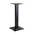 BRATECK 23.6" Aluminium/Glass Floor Standing BookShelf Speaker Stands. Tempered Glass Base with Floor Spikes for Stability. Max weight 10Kgs. 250x250mm Glass Top Plate. 600mm High. Sold as a Pair. CDBS-03M