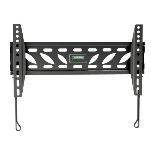 BRATECK 32''-55'' Fixed TV wall mount Max load: 50Kgs. VESA support: 100x100,200x100,200x200,400x200 Built-in bubble level. Curved display compatible. Colour: Black. CDLCD-LP10-24F