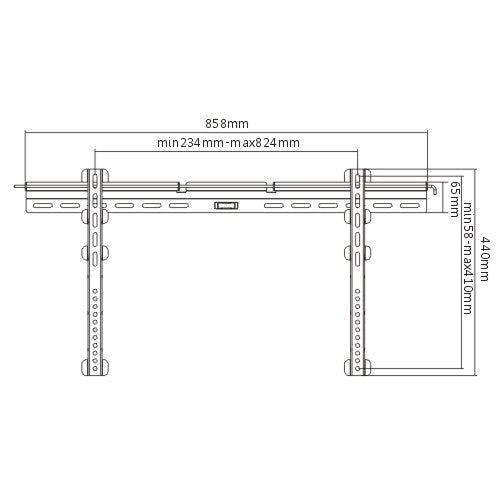 Brateck 32"-55" Tilt TV Wall Mount Bracket DVAF1034