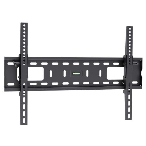 BRATECK 37"-70" Tilt Wall Mount Bracket. Max load: 75kg. VESA Support up to 600x400. Built-in Bubble Level. Curved Display Compatible. Colour:Black. CDLCD-PLB35L