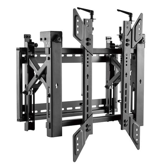 BRATECK 45"-70" Pop-Out Portrait Video Wall Bracket. Max Load: 70kg VESA support up to: 600x400. Micro-adjustment points for display alignment and level. Anti-theft STOCK CLEARANCE SALE Up to 30% OFF CDLVW03-64T