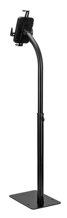 Brateck Universal Anti-Theft Tablet Floor Stand, Built-In Height Adjust, Includes Security Screw to Prevent Theft, 360 Rotation. CDPAD33-01