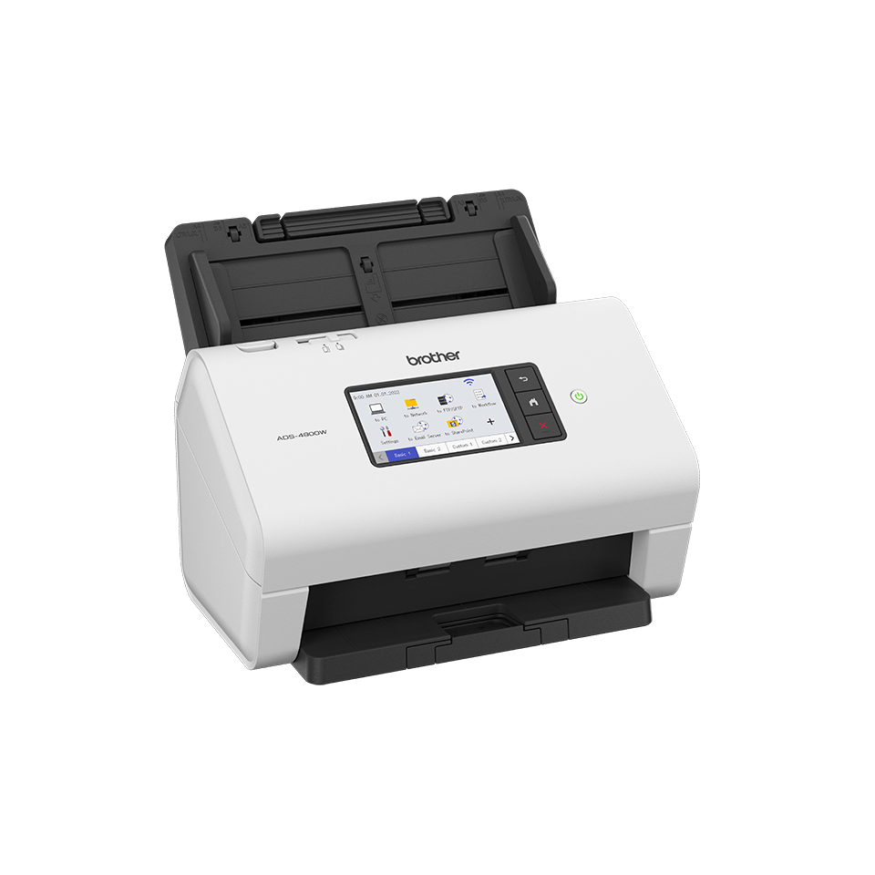 Brother ADS-4900W Professional Wireless Desktop Document Scanner ...
