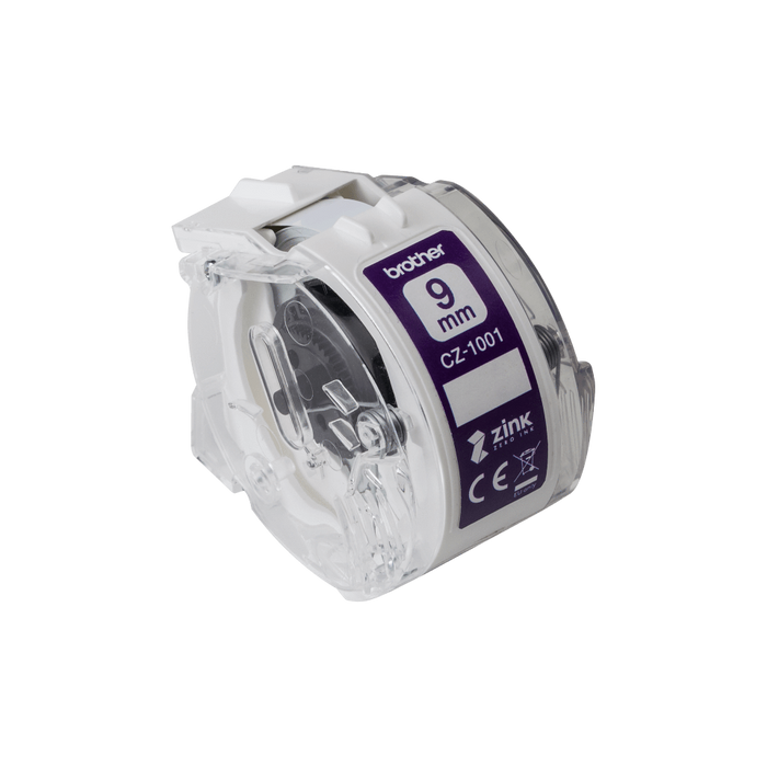 Brother CZ-1001 Full Colour Continous Label Roll 9mm x 5mt DSBCZ1001