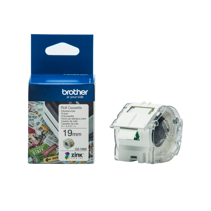 Brother CZ-1003 Full Colour Continous Label Roll 19mm x 5mt DSBCZ1003