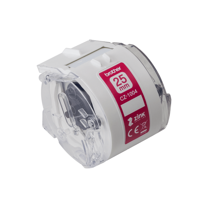 Brother CZ-1004 Full Colour Continous Label Roll 25mm x 5mt DSBCZ1004