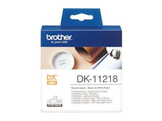 Brother DK 11218 Round Label 24mm DSBDK11218