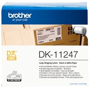 Brother DK 11247 Large Shipping Label 103 x 164mm x 180's DVBCC44