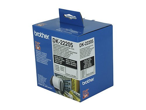 Brother DK 22205 P-Touch Paper Tape 62mm x 30mt DSBDK22205