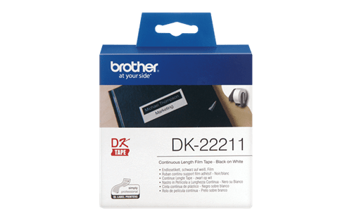 Brother DK 22211 Continuous Label 29mm x 15.24mt | Brother — Discount ...