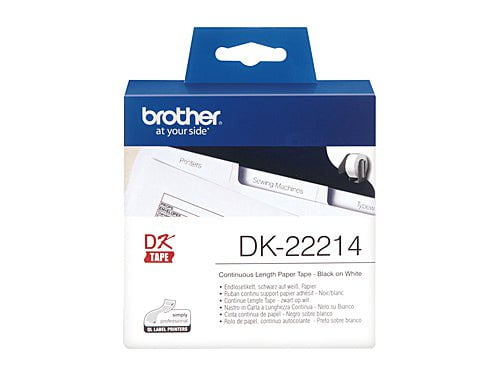 Brother DK 22214 Continuous Label 12mm x 30.48mt DSBDK22214