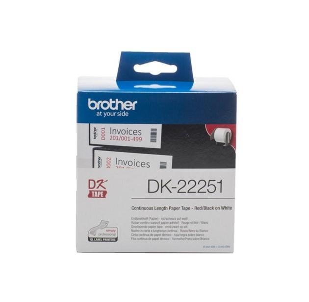 Brother DK 22251 Continuous Label 15.24mt Roll DSBDK22251