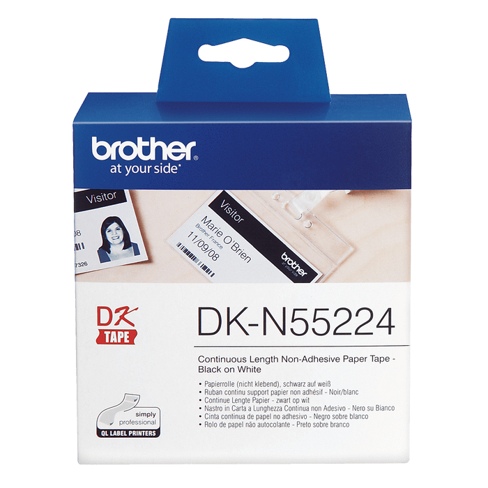 Brother DKN 55224 Continuous Non Adhesive Roll DSBDKN55224