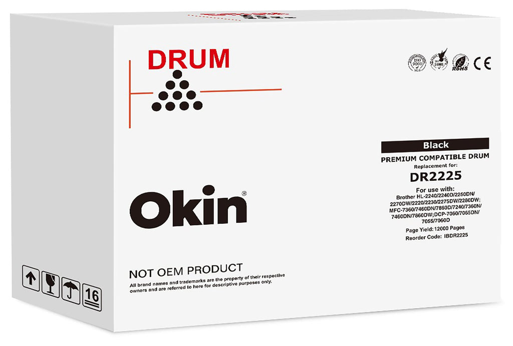 Brother DR2225 / DR 2225 Compatible Drum Unit | Brother Toner ...