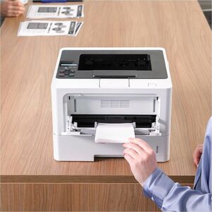 Brother HL HL-L5210DW Desktop Wireless Laser Printer - Monochrome - 48 ppm Mono - 1200 x 1200 dpi Print - Automatic Duplex Print - 350 Sheets Input - Ethernet - Wireless LAN - Brother iPrint&Scan, Wi-Fi Direct, Mopria, Apple AirPrint - 90000 Pages Duty... IM6141572