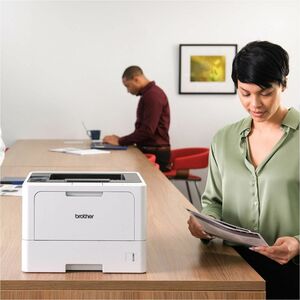 Brother HL HL-L5210DW Desktop Wireless Laser Printer - Monochrome - 48 ppm Mono - 1200 x 1200 dpi Print - Automatic Duplex Print - 350 Sheets Input - Ethernet - Wireless LAN - Brother iPrint&Scan, Wi-Fi Direct, Mopria, Apple AirPrint - 90000 Pages Duty... IM6141572