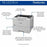 Brother HL-L6210DW Business Monochrome Laser Printer with Large Paper Capacity, Wireless and Gigabit Ethernet Networking, Low-Cost Printing, Advanced Security Features and Mobile Printing. IM6113963