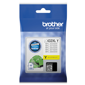 Brother LC432XL Original Yellow Ink Cartridge DSB432XLY