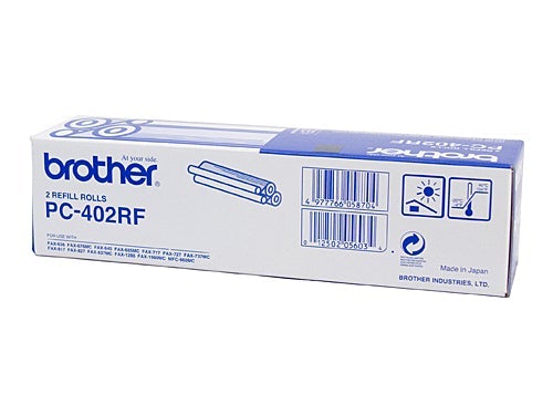 Brother PC402RF Refill Rolls, 2's pack DSB402