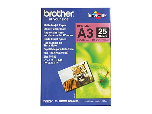 Brother Photo Paper A3 Matt BP60MA3 DSBP60MA3