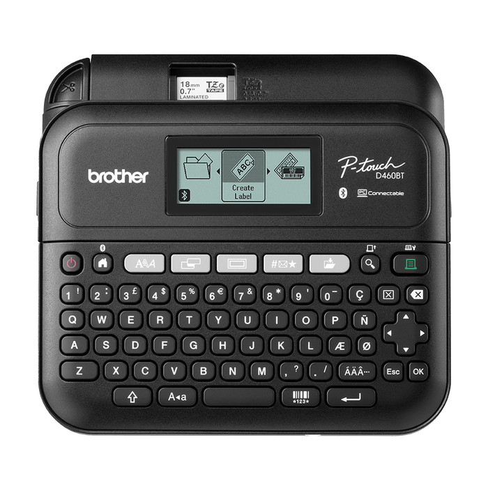 Brother PTouch PTD460BT Desktop Label  printer DSBPT460BT