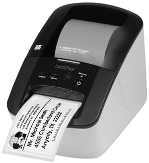 Brother QL700 / QL 700 PTouch Label Maker / Label Printer DVBQL700