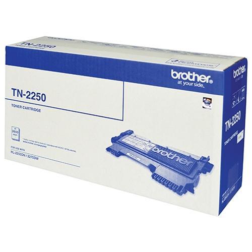 Brother TN2250 / TN 2250 Black Genuine Toner DSBN2250