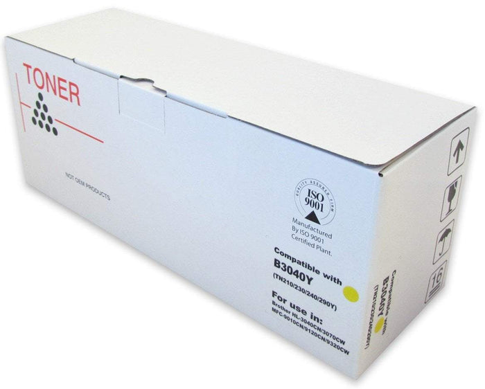 Brother TN240 / TN210 / TN290 Yellow Compatible Toner FPIBTN240Y