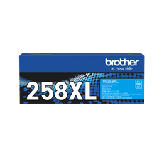 Brother TN258XL Genuine Cyan Toner Cartridge DSBN258XLC