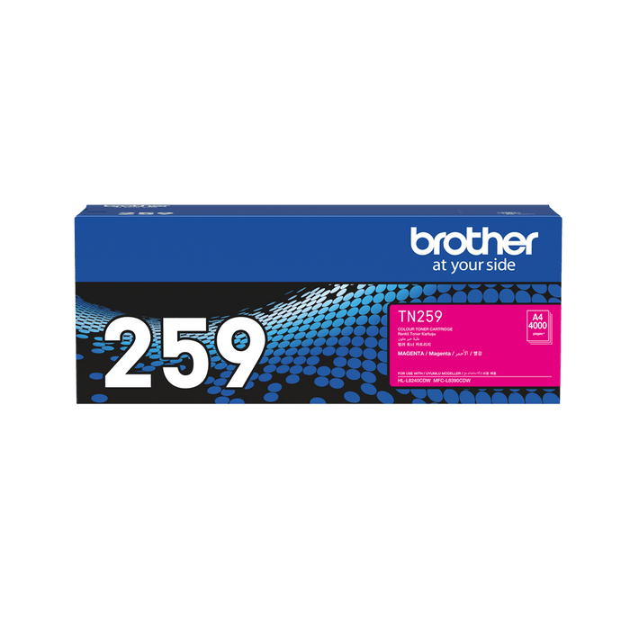 Brother TN259 Genuine Magenta Toner Cartridge DSBN259M