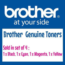 Brother TN340 / TN 340 Genuine Toner - FULL SET DSBN340SET