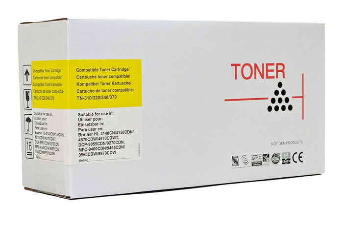 Brother TN340 / TN 340Y Yellow Compatible Toner FPIBTN340Y