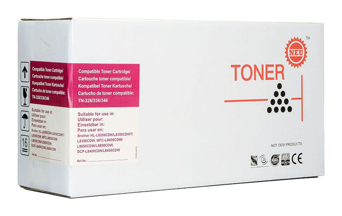 Brother TN346 / TN 346M Magenta Compatible Toner FPIBTN346M