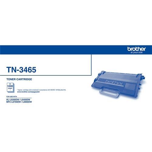 Brother TN3465 / TN 3465 Black Genuine Toner DSBN3465