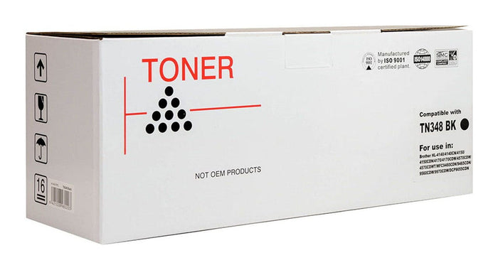 Brother TN348 / TN 348 Black Compatible Toner FPIBTN348B