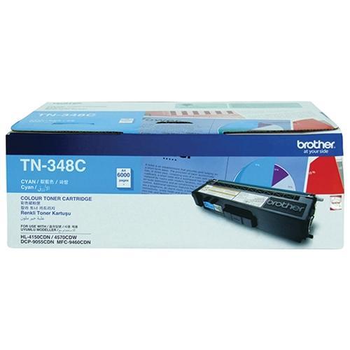 Brother TN348 / TN 348 Cyan High Capacity Genuine Toner DSBN348C