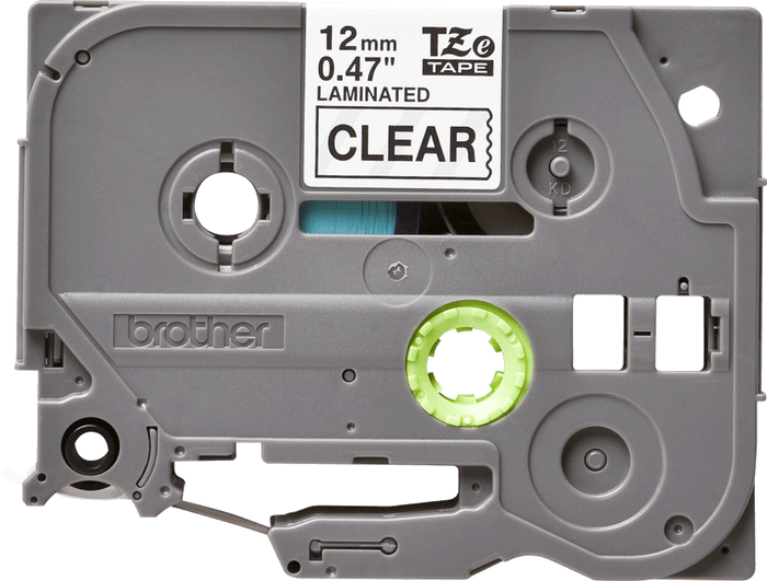 Brother TZe131 12mm TZ Tape Black on Clear x 8 Metres DSBTZ131